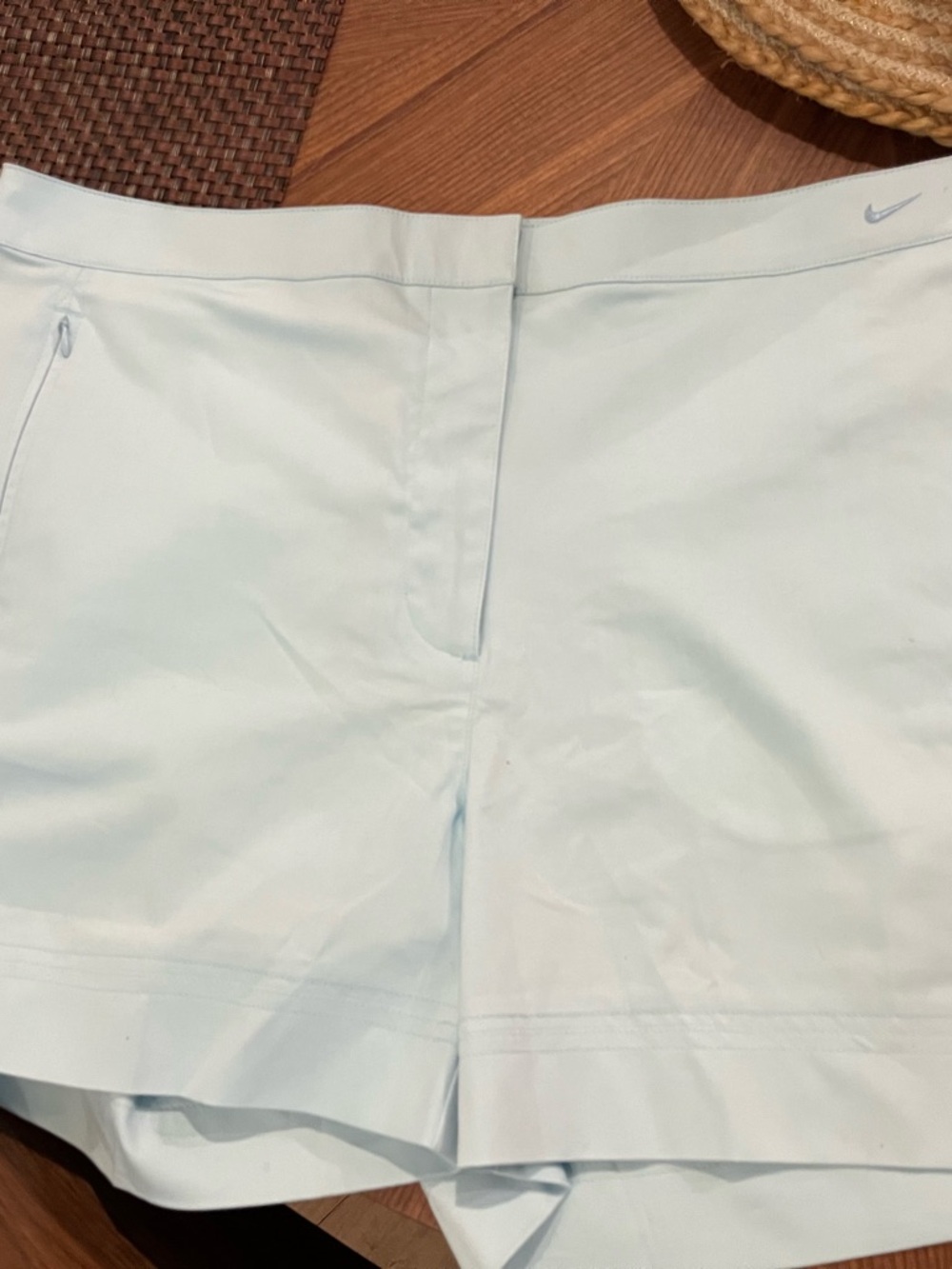 Nike Women's Pale Blue golf shorts